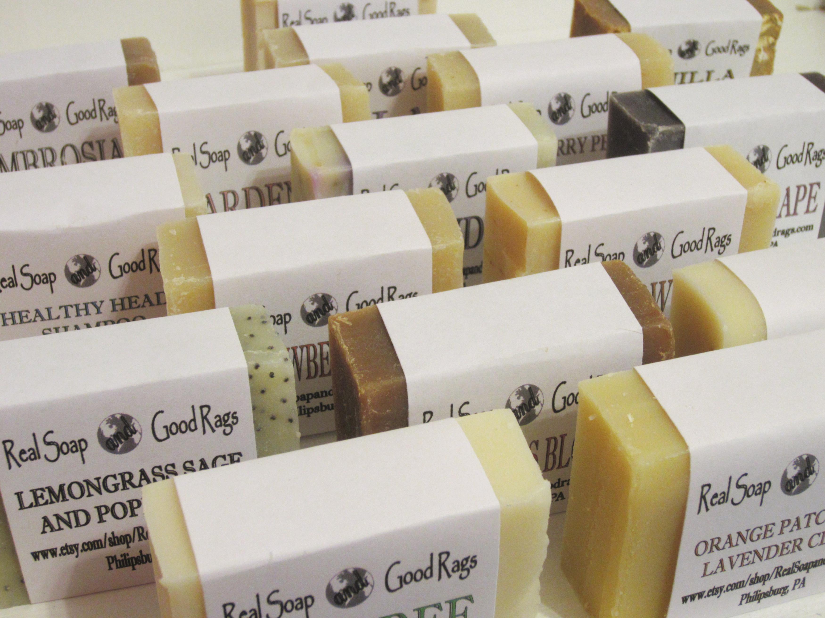 Vanilla Almond Handcrafted Cold Process Soap on Luulla